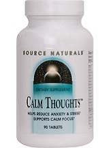 Calm Thoughts Source Naturals Review